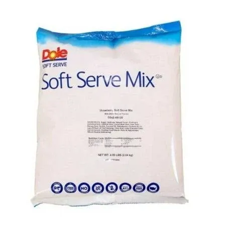 Dole Soft Serve Strawberry Soft Serve Mix