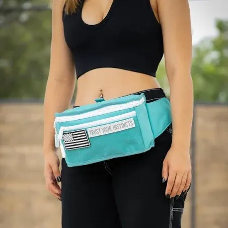 WOLFpak Tactical Fanny Pack-Chest Pack (Aqua Goddess)