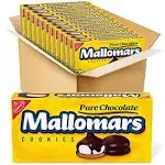 Nabisco Mallomars Pure Chocolate Cookies, 12 - 8 oz Boxes