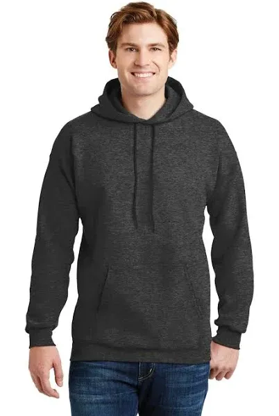 Hanes Ultimate Cotton - Pullover Hooded Sweatshirt. F170 L Light Steel