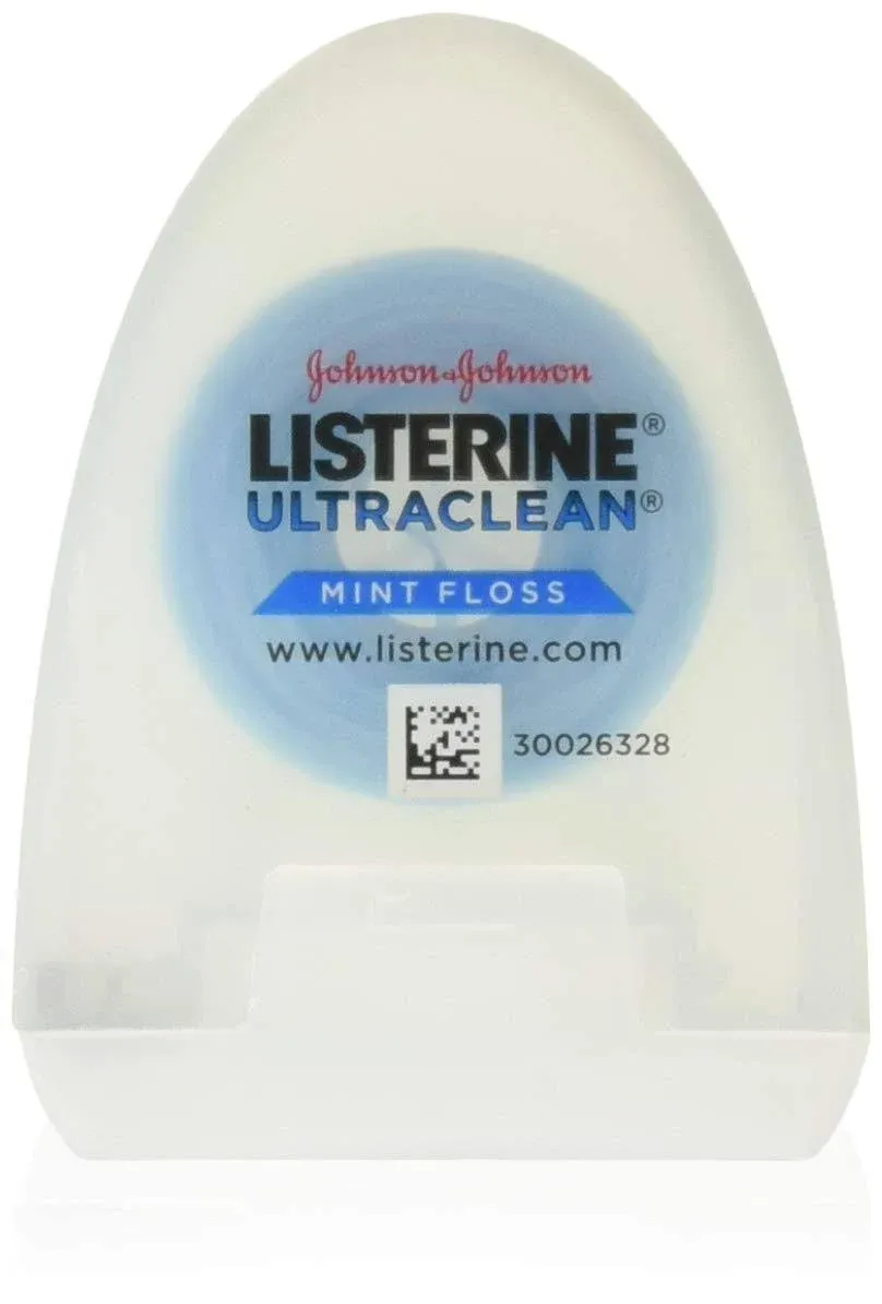 Listerine Ultraclean Mint Floss 30 Yards (Pack of 2)