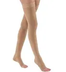 Jobst Relief 20-30 mmHg Thigh-High Open Toe, Beige - Moovkart.com