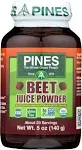 Pines Beet Juice Powder, 5 oz.