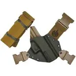 GunfightersINC Kenai Chest Holster for Ruger GP100 - Right Hand Harness