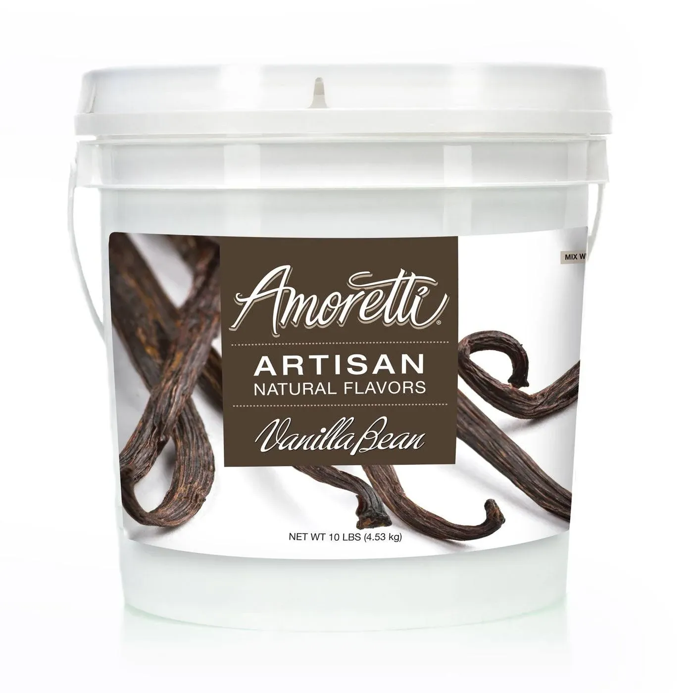 Caljava Natural Vanilla Bean Artisan Flavor by Amoretti | 10 lbs