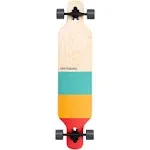 Through Longboard Skateboard Complete, Canadian Maple Wood Cruiser