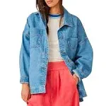 Free People Madison City Twill Jacket