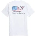 Vineyard Vines Men's Flag Whale Short Sleeve Pocket Tee