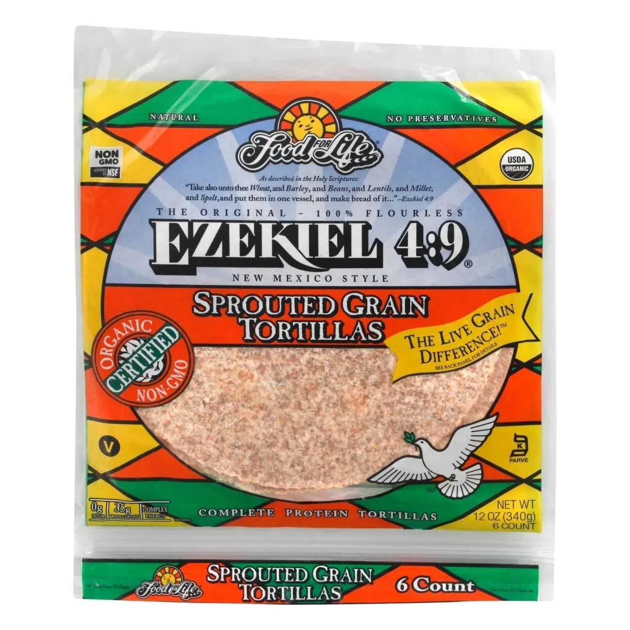 Food For Life Ezekiel Sprouted Tortillas