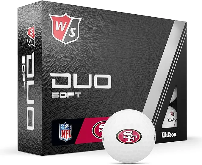 Wilson Staff Duo Soft NFL Golf Balls