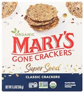 Mary's Gone Crackers Super Seed, Classic Crackers, 5.5 Ounce