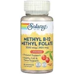 Solaray Methyl B-12 Methyl Folate (Natural Cherry) 60 Lozenges