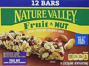 Nature Valley Fruit & Nut Chewy Trail Mix Granola Bars (12 ct)