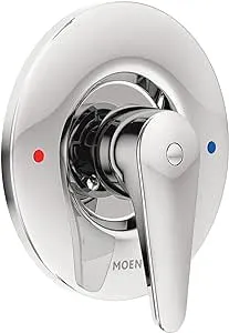 Moen T9370 Commercial Posi Temp All Metal Trim Kit (Valve Not Included), Chrome