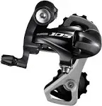 Shimano 105 RD-5701-SS Short Cage Rear Derailleur, Black