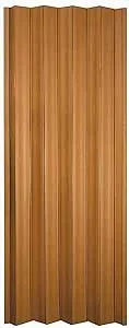 Nuevo PVC/Vinyl Accordion Door LTL Home Products Finish: Fruitwood, Size: 36" x 80"