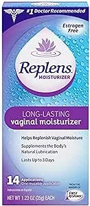 Replens Long Lasting Vaginal Moisturizer 14 Applications