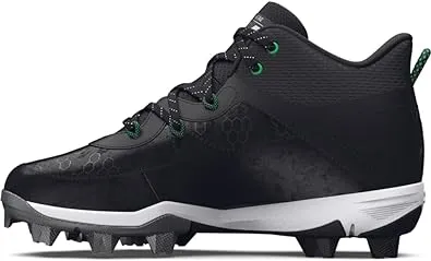 Under Armour Boy's Harper 8 Mid TPU Jr Baseball Shoe