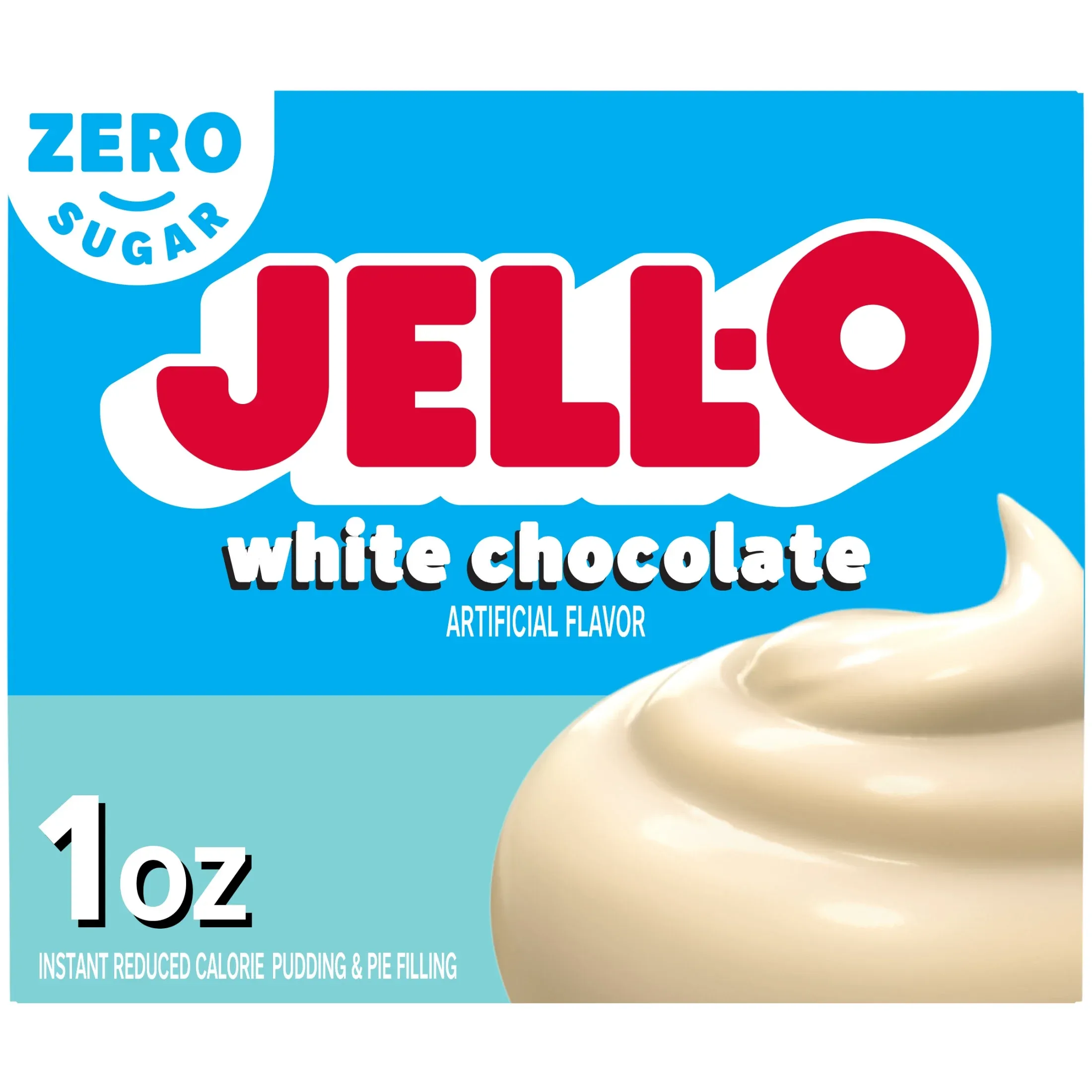 Jell-O Instant Sugar Free White Chocolate Pudding & Pie Filling, 1 oz