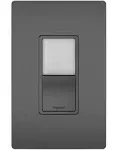 Legrand Radiant Night Light + Single Pole/3-Way Switch - Black - NTL873BKCC6