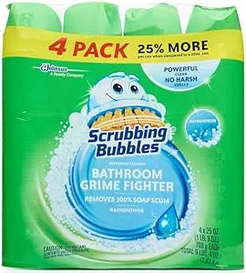 Scrubbing Bubbles Foaming Bathroom Cleaner Rainshower