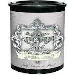 ALL-IN-ONE Paint by Heirloom Traditions, Mediterranean (Blue Teal), 32oz Quart