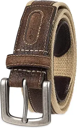 Columbia Men's Everyday Comfort Casual Fabric Belt