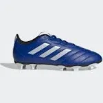 Adidas Kids' Goletto VIII FG Soccer Cleats, Size 1, Blue/White