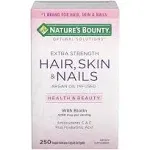 Nature's Bounty Hair, Skin and Nails Extra Strength Vitamins, 250 ct.