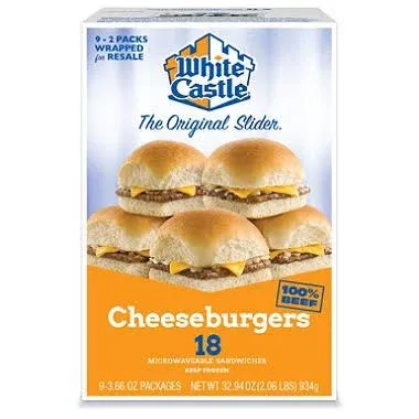 White Castle Cheeseburger Sliders (18 ct. )