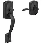 Schlage FE285-CAM-ACC-CAM-RH Camelot Lower Handle Set for Electronic Keypad with Matte Black