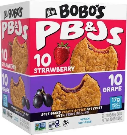 Bobo's PB and J Variety Pack - BBOBBO00478