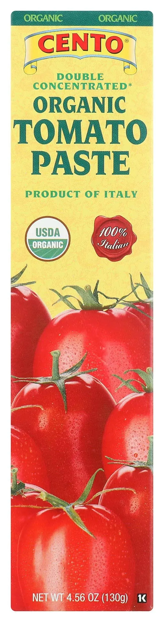 Cento Double Concentrated Organic Tomato Paste