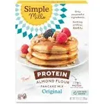 Simple Mills Just Add Water Almond Flour Pancake Mix, Original Protein - Gluten Free, Plant Based, Paleo Friendly, Breakfast, 10.4 Ounce (Pack of 1)