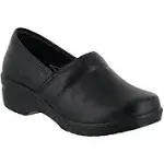 Easy Works by Easy Street Lyndee Slip Resistant Clogs - Black