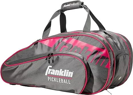 Franklin Sports Pickleball Paddle Bag - Pro Series Pickleball Bags for Paddles, Pickleballs, Gear + Equipment - Pickleball Paddle Bags for Men + Women - Perfect for Gear + Accessories