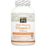 365 WHOLE FOODS MARKET, High Potency Vitamin C, 250Tab