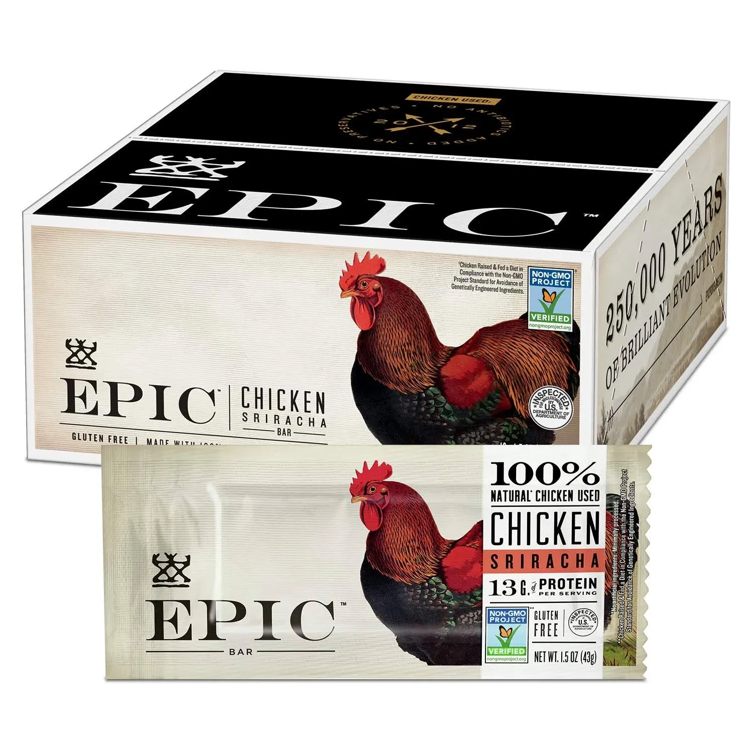 Epic Chicken Bar Sriracha 12 Bars