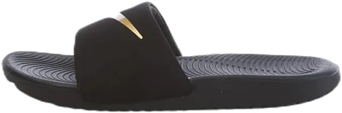 Nike Kawa Slide GS 'Black Gold'