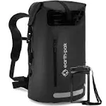 Waterproof Roll-Top Backpack with Ample Storage - Adventure-Read<wbr/>y Essentials