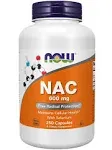 Now Foods NAC 600 mg - 250 Capsules