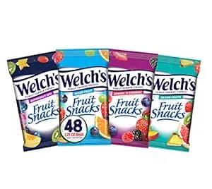 Welch's Fruit Snacks, Bulk Variety Pack with Mixed Fruit, Superfruit Mix, Island Fruits & Berries 'N Cherries, Gluten FR