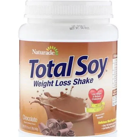 Naturade, Total Soy®, Weight Loss Shake, Chocolate, 1.2 lb (540 g)