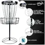 MVP Black Hole Pro HD Disc Golf Basket