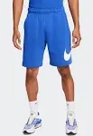 Nike Sportswear Club Men's Graphic Shorts - Game Royal/White - Size L