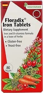 FLORA Iron Floradix, 80 CT