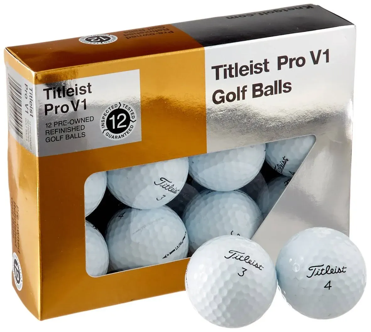 Titleist Pro V1x Mint Refinished Golf Ball