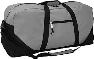 DALIX 25" Big Adventure Large Gym Sports Duffle Bag (Black Grey Navy Blue Red Camo)