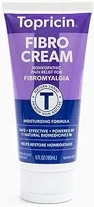 Topricin FIBRO Pain Relieving Cream (6 oz) – Rapid Relief For Fibromyalgia with Patented Formula - Reduces Duration and Intensity of Fibromyalgia Episodes, Improves Sleep and Restores Energy