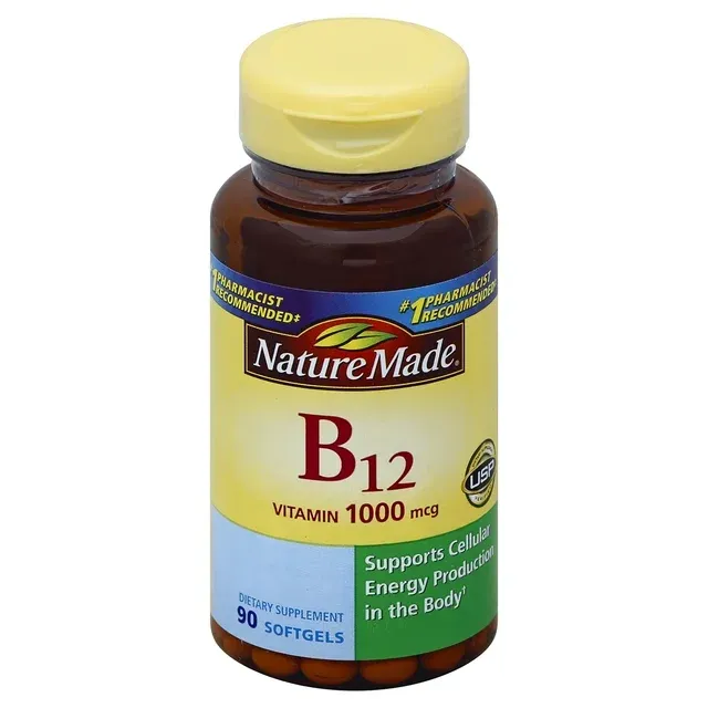 Nature Made Vitamin B12 1000 mcg Softgels - 90ct